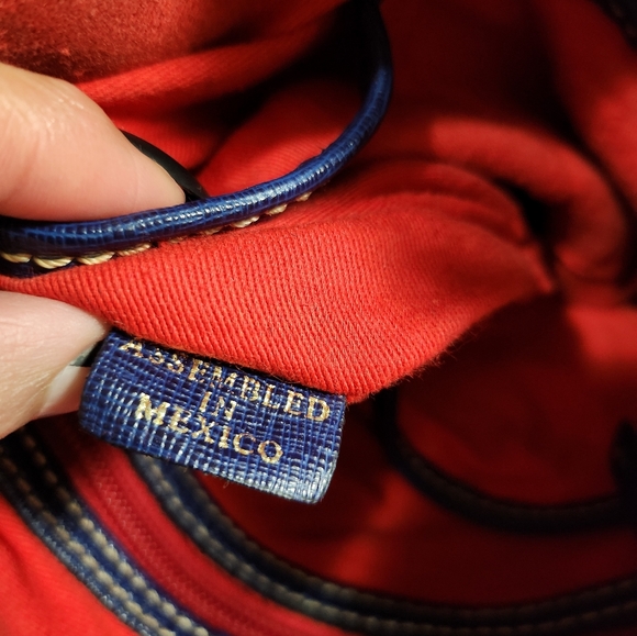 Dooney & Bourke Multicolor Floral Crossbody Bag GUC - Picture 6 of 14